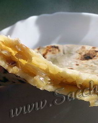 Лепешки с луком