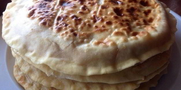 лепешки с мясом