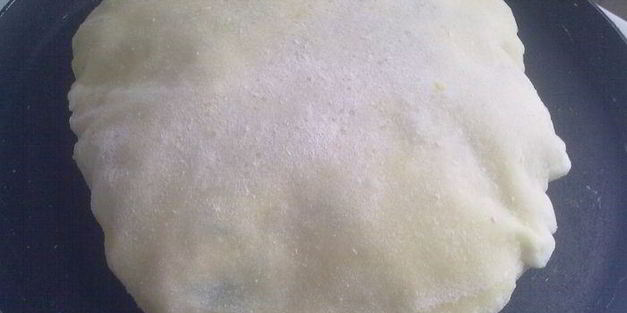 лепешки с творогом, адыгейским сыром и картофелем