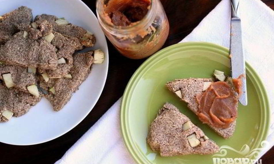 Рецепт лепешки с яблоком и пряностями