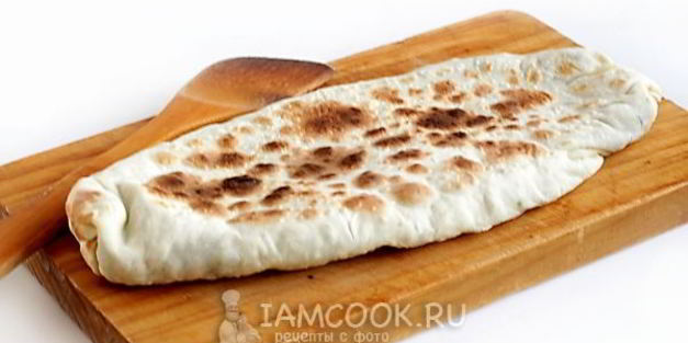 лепешки с зеленью по-кавказски
