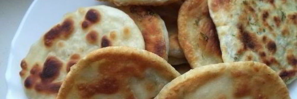 Лепешки вместо хлеба