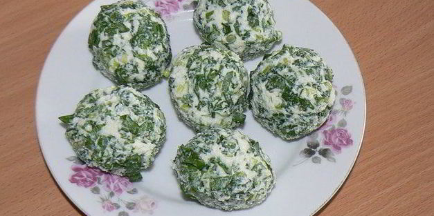 осетинские лепешки с черемшой и сулугуни по-сибирски