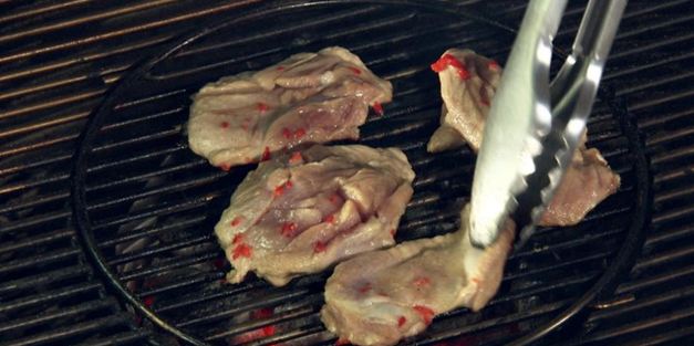 пита с индейкой и салатом