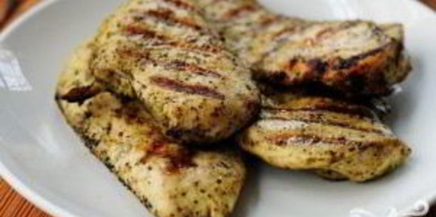 пита с курицей и дзадзики