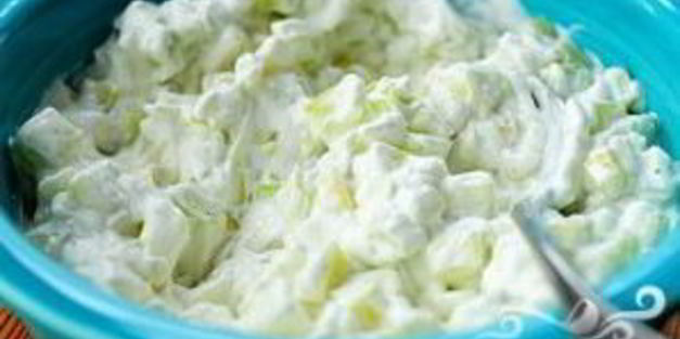 пита с курицей и дзадзики