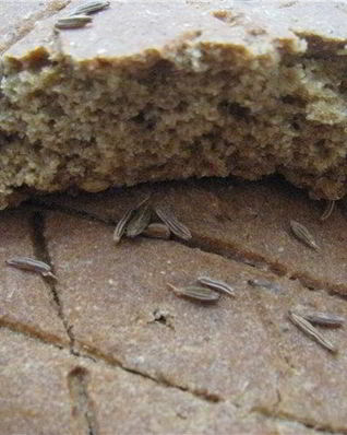 Постные ржаные лепешки