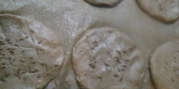 постные ржаные лепешки