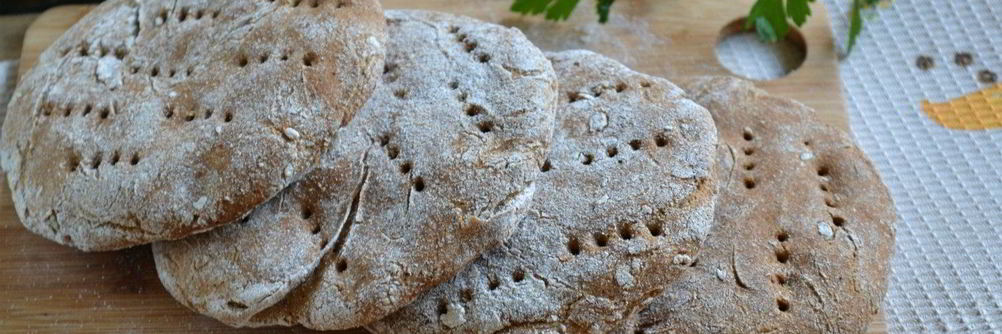 Ржаные лепешки без дрожжей