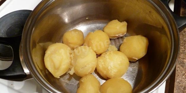 шведские картофельные лепешки на сковороде