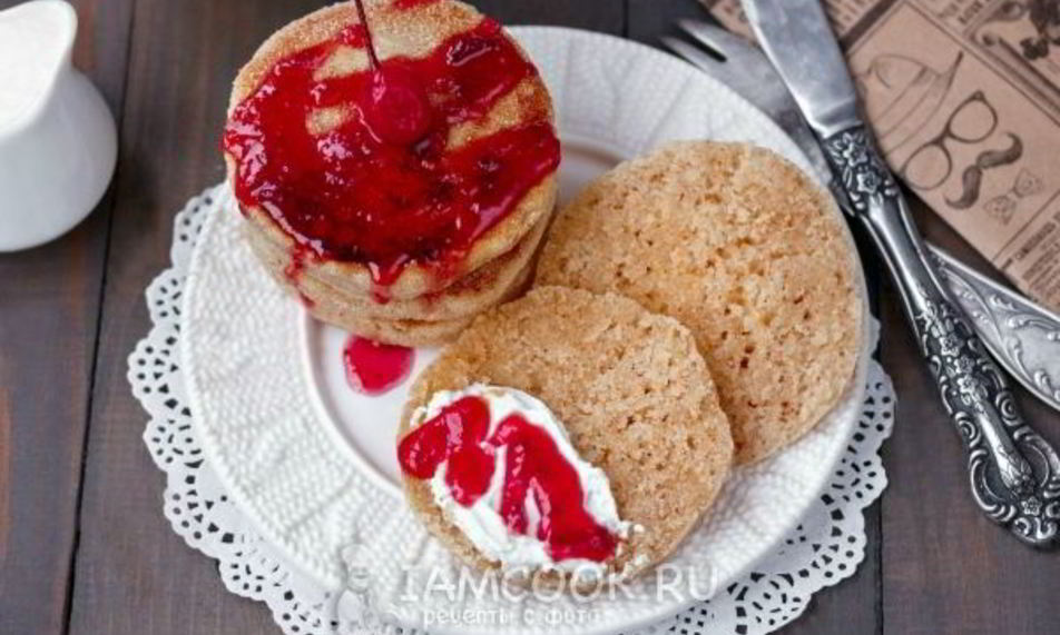 Рецепт сладкие лепешки на сковороде