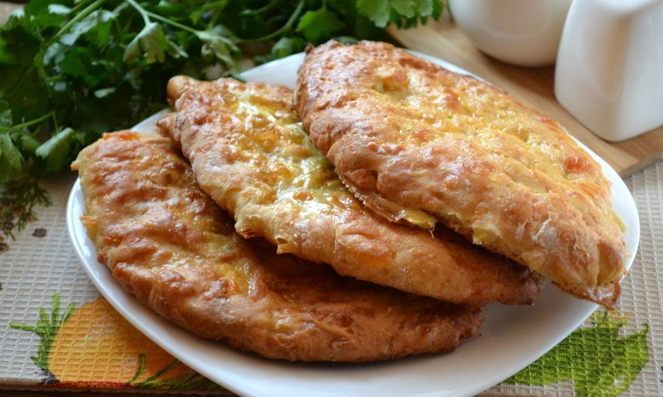 Рецепт сырные лепешки на кефире