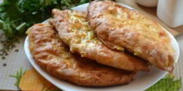 сырные лепешки на кефире