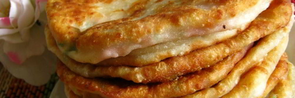 Сырные лепешки с начинкой