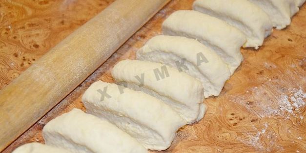 сырные лепешки с ветчиной