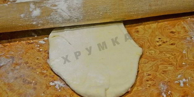 сырные лепешки с ветчиной