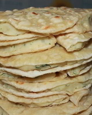 Татарские лепешки с картошкой