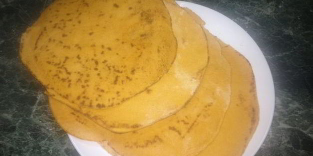 тортилья с томатной пастой