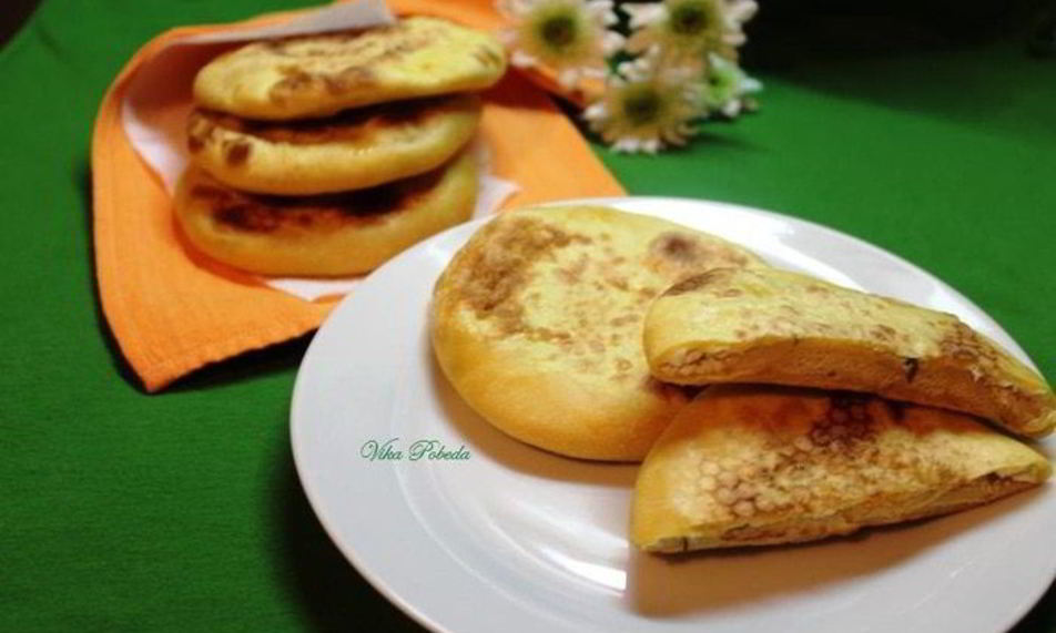 Рецепт тыквенные лепешки с начинкой