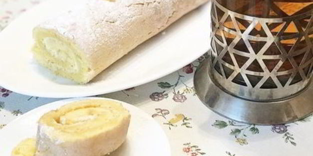 лимонный рулет