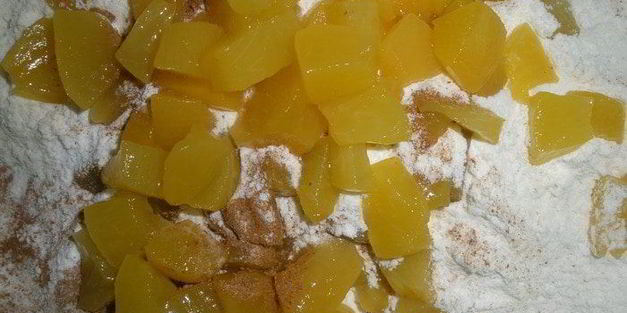 абрикосовые маффины с миндальным штрейзелем