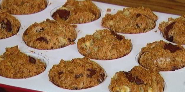 бананово-шоколадные маффины