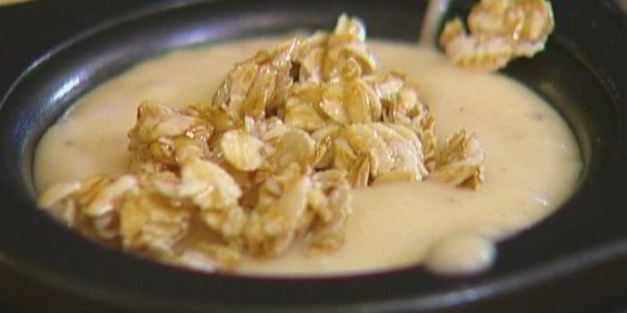 банановые маффины с овсяными хлопьями и медом