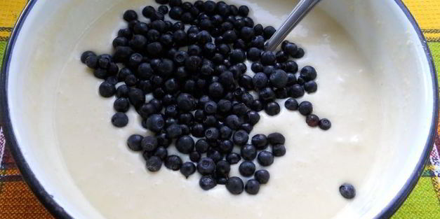 черничные маффины