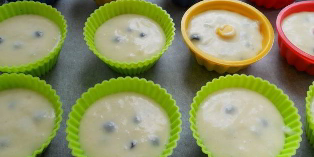 черничные маффины