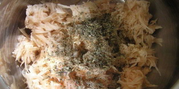 картофельно-грибные маффины