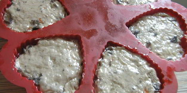 картофельно-грибные маффины