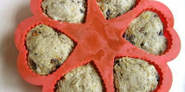 картофельно-грибные маффины