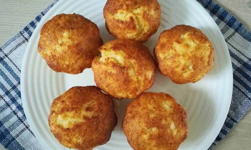 Рецепт кокосово-творожные маффины