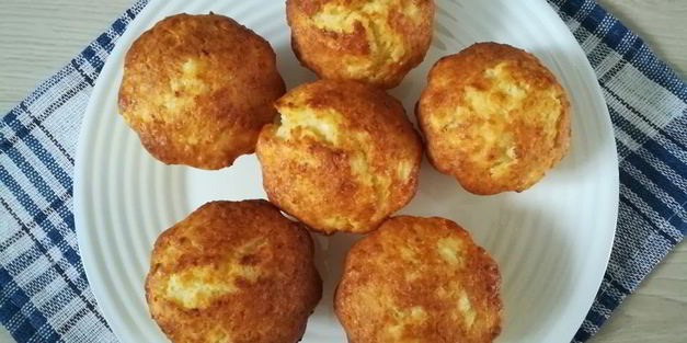 кокосово-творожные маффины