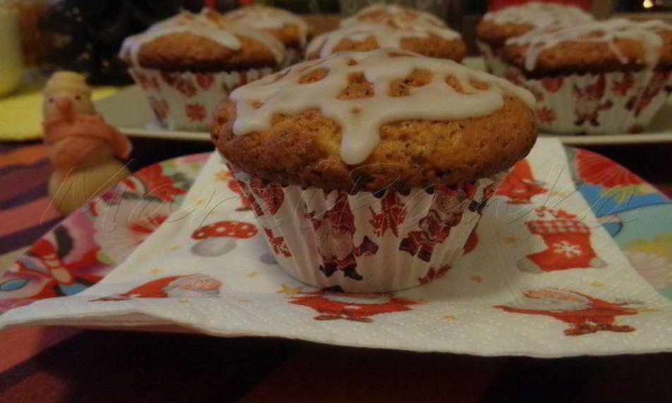 Рецепт лимонно-маковые маффины на йогурте