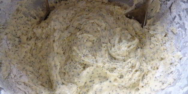 лимонно-маковые маффины на йогурте