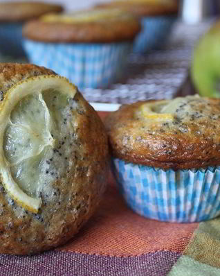 Лимонно-маковые маффины