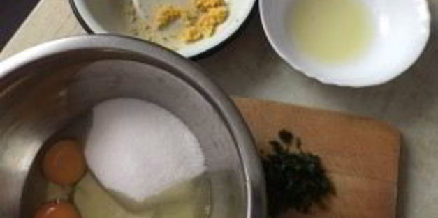 лимонно-мятные маффины на сметане