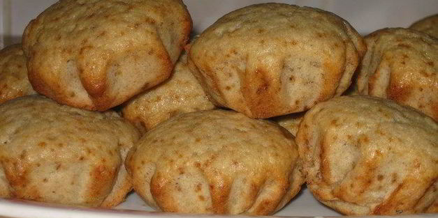 маффины банановые с кофейным кремом