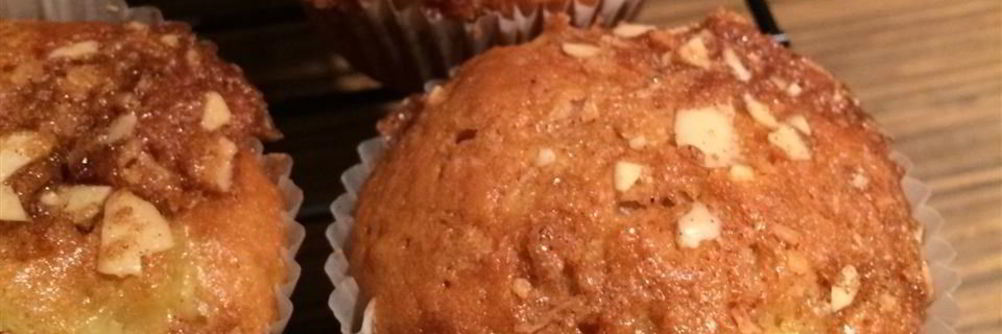 Маффины из ревеня