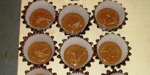 маффины радужные