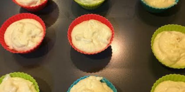 маффины с ананасом