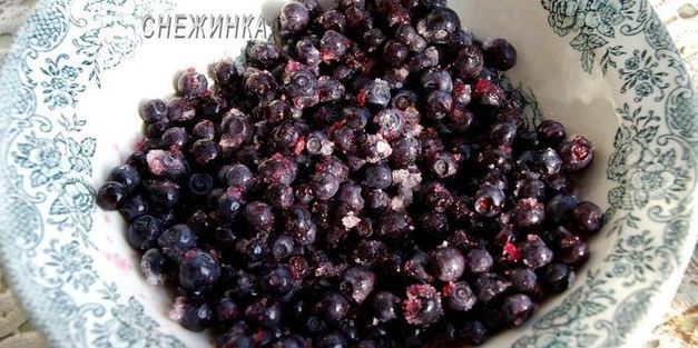 маффины с черникой и миндалем