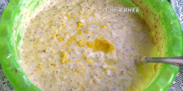 маффины с черникой и миндалем