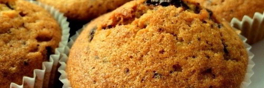 Маффины с черным шоколадом