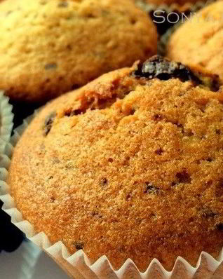 Маффины с черным шоколадом