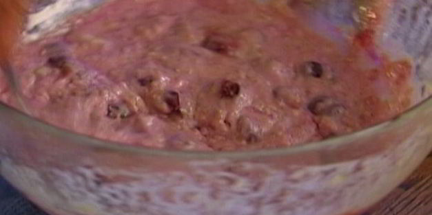 маффины с гречневыми хлопьями и вишней