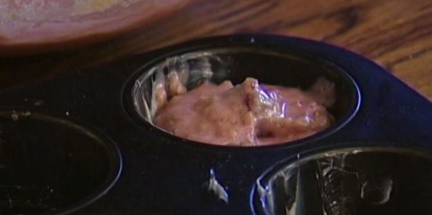 маффины с гречневыми хлопьями и вишней