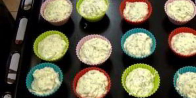 маффины с кабачками