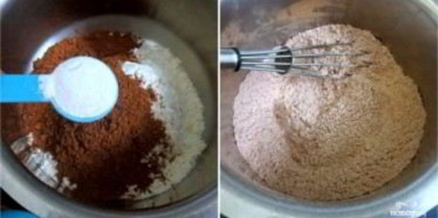 маффины с какао